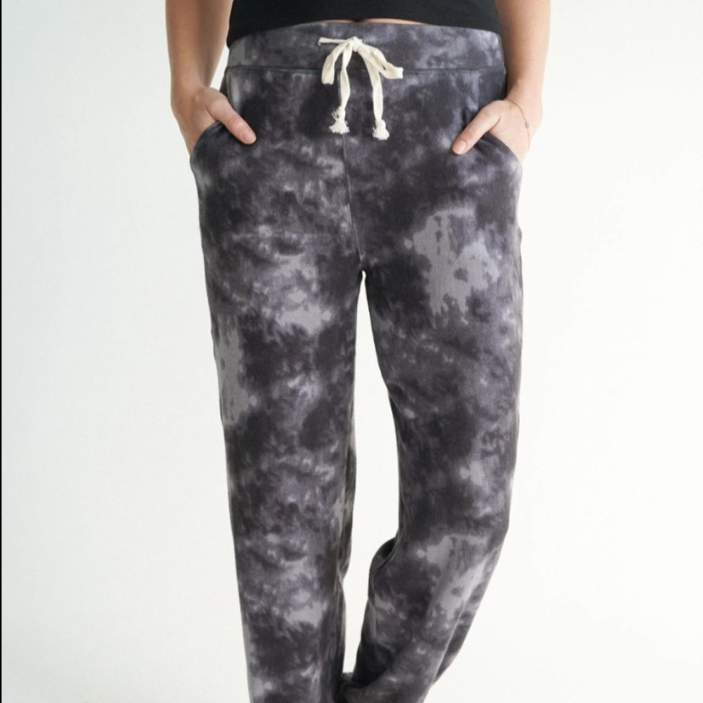 Carly Jean Los Angeles CJLA Marlow Joggers Pants Tie Dye Small